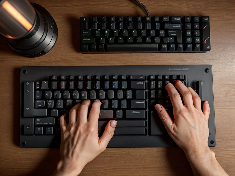 Hands typing data into a lottery frequency heat map on a computer.
